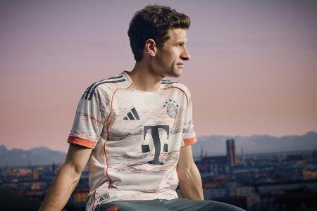 Müller sagt im Auswärtstrikot 