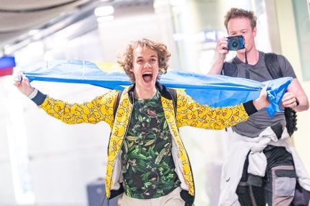 Vor wenigen Tagen ist Luca aus dem Pazifikstaat Palau heimgekehrt und hat damit sein großes Ziel erreicht, wie er verkündet: Vor wenigen Tagen ist Luca aus dem Pazifikstaat Palau heimgekehrt und hat damit sein großes Ziel erreicht, wie er verkündet: