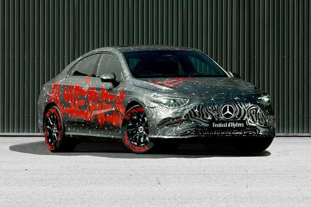 Mercedes CLA Teaser Elektroversion