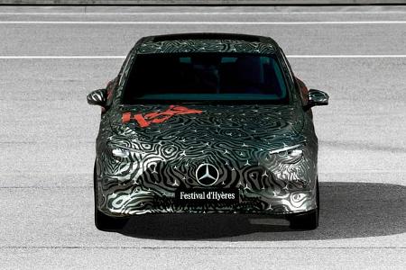 Mercedes CLA Teaser Elektroversion