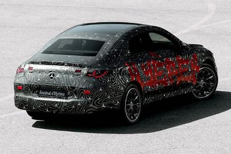 Mercedes CLA Teaser Elektroversion