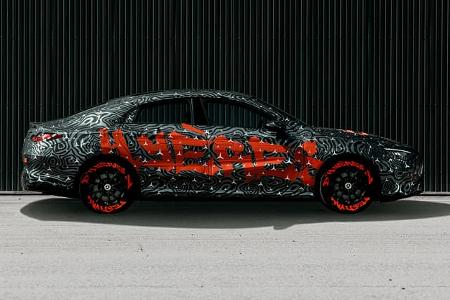 Mercedes CLA Teaser Elektroversion