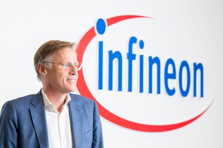 Infineon-Chef Jochen Hanebeck muss die Umsatzprognose wieder senken. (Archivbild) Infineon-Chef Jochen Hanebeck muss die Umsatzprognose wieder senken. (Archivbild)
