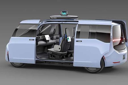 Waymo Zeekr Concept Car Robotaxi selbstfahrendes Auto