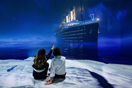 Neue Ausstellung in München: Besucher können an Bord der Titanic gehen Neue Ausstellung in München: Besucher können an Bord der Titanic gehen