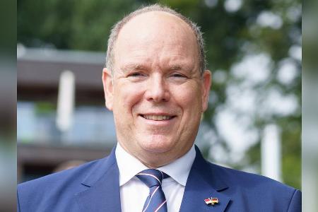 Fürst Albert II. von Monaco gratuliert dem Papst