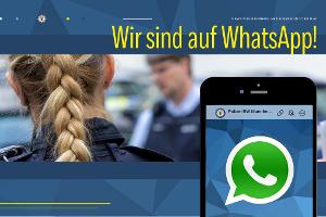Mannheim/Heidelberg/Rhein-Neckar-Kreis: Polizeipräsidium Mannheim führt offiziellen WhatsApp-Kanal ein