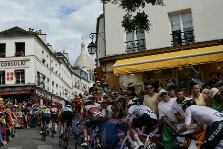 Tour-Finale führt über Montmartre Tour-Finale führt über Montmartre