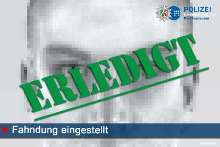 Fahndung erledigt