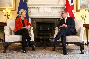 Starmer will von der Leyen erneut in London empfangen. (Archivbild)