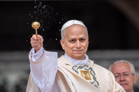 Segen für die Menschen: Papst Leo.
