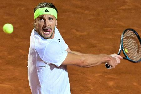 Zverev vor Paris auf Platz drei - Lys klettert weiter Zverev vor Paris auf Platz drei - Lys klettert weiter