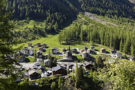 Alle 300 Bewohner mussten ihre Häuser verlassen. 