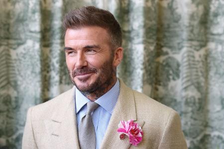 David Beckham traf den König.