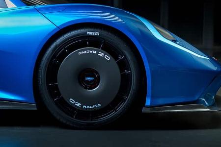 Hypercar Estrema Fulminea Italien Feststoffakku Superkondensator