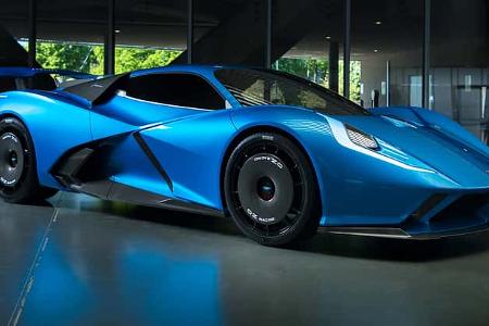 Hypercar Estrema Fulminea Italien Feststoffakku Superkondensator