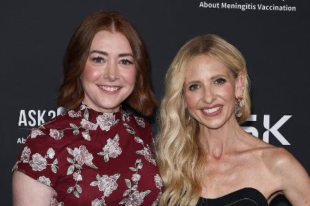 Alyson Hannigan und Sarah Michelle Gellar feiern 