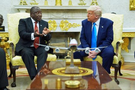 Trump macht seinem Besuch im Oval Office schwere Vorwürfe. 
