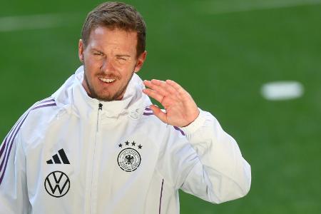 DFB mit Bischof und Woltemade - Rüdiger und Musiala fehlen DFB mit Bischof und Woltemade - Rüdiger und Musiala fehlen