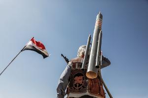 Die Huthi-Miliz im Jemen greift Israel immer wieder mit Raketen und Drohen an. (Archivbild) 
