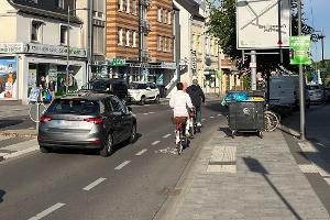 Sicherheit von Radfahrerinnen und Radfahrern: Polizei kontrollierte den Seitenabstand beim Überholvorgang - 2505096