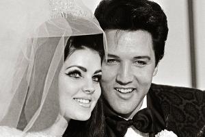 Elvis Presley und Priscilla Presley 