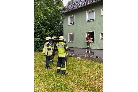 Einsatzstelle Hüttenstraße, Erkrath-Hochdahl Einsatzstelle Hüttenstraße, Erkrath-Hochdahl