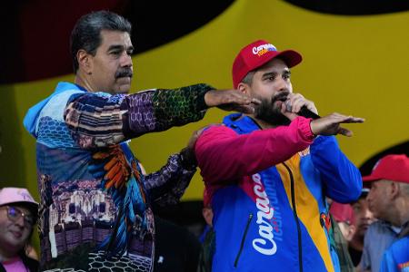 Venezuelas autoritärer Präsident Nicolás Maduro (links) will mit den Wahlen seine Macht zementieren. (Archivbild) Venezuelas autoritärer Präsident Nicolás Maduro (links) will mit den Wahlen seine Macht zementieren. (Archivbild)