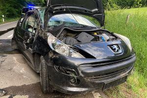 Peugeot überschlug sich