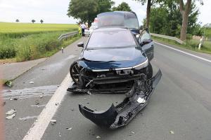 22-jähriger Motorradfahrer bei Unfall lebensgefährlich verletzt