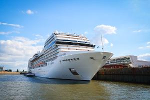 Das Kreuzfahrtschiff "MSC Magnifica", von dem die Frau verschwand.