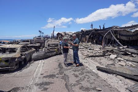 Vor zwei Jahren hatte ein Flammeninferno Teile der Insel Maui zerstört. (Archiv) 