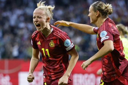 In EM-Form: Torhungrige DFB-Frauen setzen Ausrufezeichen In EM-Form: Torhungrige DFB-Frauen setzen Ausrufezeichen