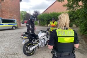 Motorradkontrollen in Bad Münder