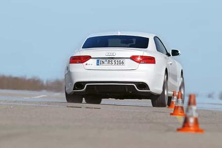 Audi RS 5 Coupé, Heck, Slalom