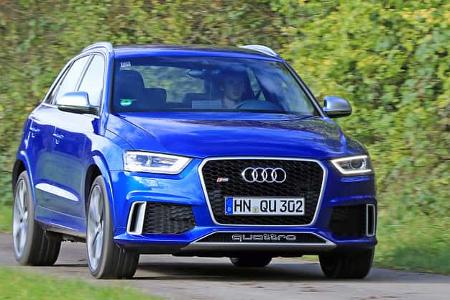Audi RS Q3, Frontansicht