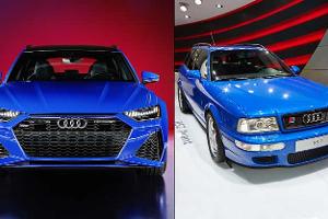 Sondermodell so blau wie der originale RS2 Avant