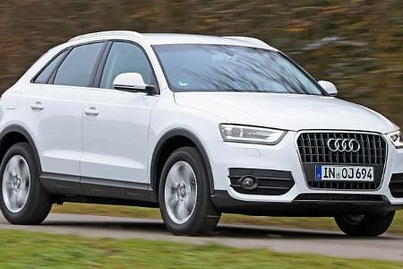 Audi Q3 2.0 TDI, Frontansicht
