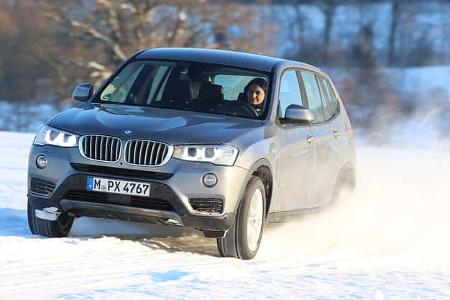 BMW X3 xDrive 28i, Frontansicht
