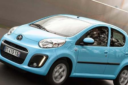 Citroën C1, Seitenansicht