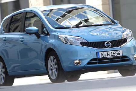 Nissan Note 1.2 DIG-S, Frontansicht
