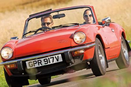 Triumph Spitfire, Frontansicht