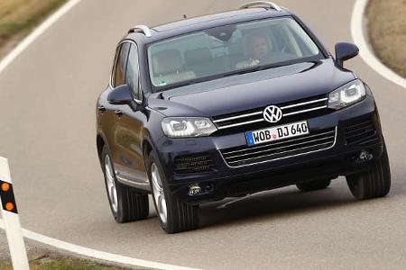 VW Touareg V6 TDI Blue Motion, Front