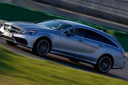 Mercedes CLS 63 AMG S Shooting Brake, Seitenansicht