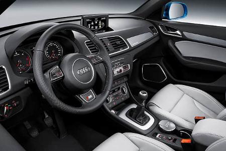 11/2014, Audi Q3 Facelift, Innenraum