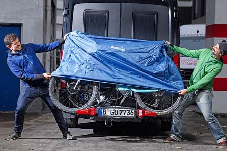 Zubehšr Abdeckplanen fŸr FahrradtrŠger Abdeckplane ist zu klein