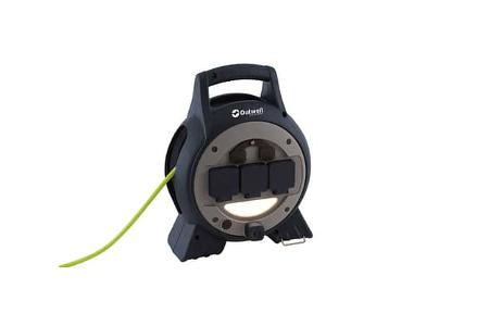 Outwell Mensa Kabeltrommel mit USB Licht 