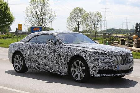 Erlkönig Rolls Royce Wraith Cabrio