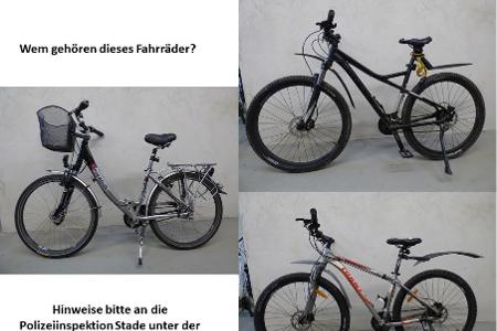 sichergestellte Räder - Eigentümer gesucht sichergestellte Räder - Eigentümer gesucht