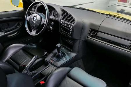 BMW M3 E36 3.2 Coupé Dakargelb (1997) Cockpit